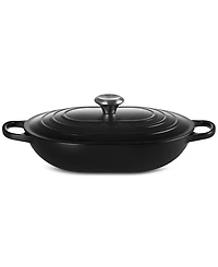 Le Creuset Enameled Cast Iron Signature 3.75-Quart Oblong Dutch Oven With Lid