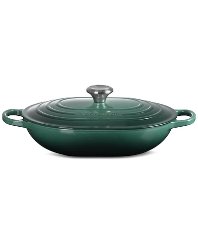 Le Creuset Enameled Cast Iron Signature 3.75-Quart Oblong Dutch Oven With Lid