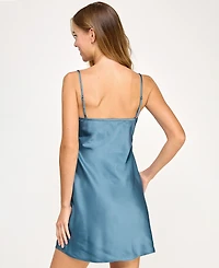 Seni & Cade Juniors' Front Slit Skirt Short Dress