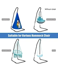 Akiudex adjustable hammock chair stand steel frame
