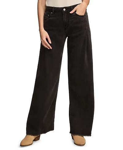 Lucky Brand Women's Liquid Denim Luxe Palazzo Jeans