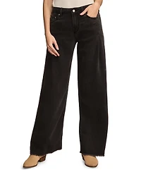 Lucky Brand Women's Liquid Denim Luxe Palazzo Jeans