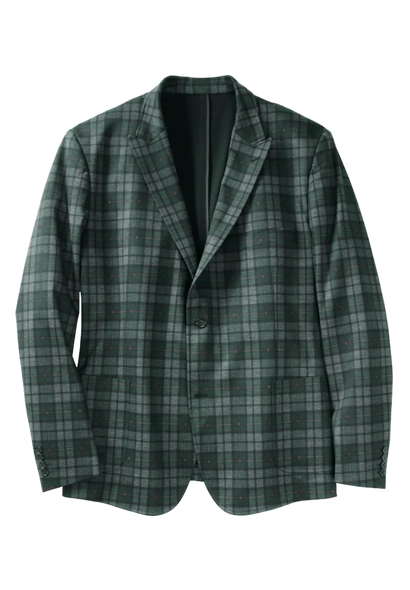 KingSize Men's Big & Tall Ultra Comfort Stretch Blazer