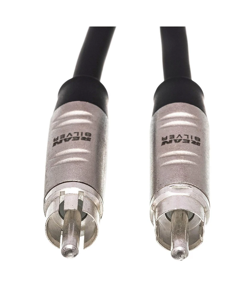 Hosa Technology 15' Pro Unbalanced Interconnect, Rean Rca Male to Rean Rca Male