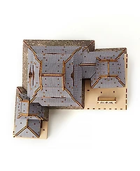 Flash Popup 3D Diy Puzzle: Matsumoto Castle Color Version