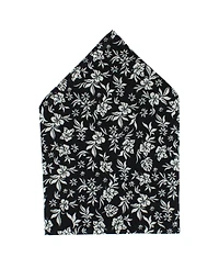 Trafalgar Men's Oleander Floral and Vine Patterned Handkerchief (Single)