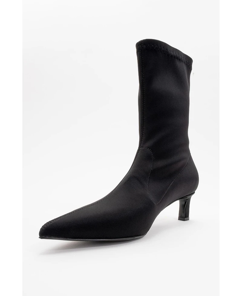 Prologue Shoes Lewin Pointed Toe Stiletto Boot