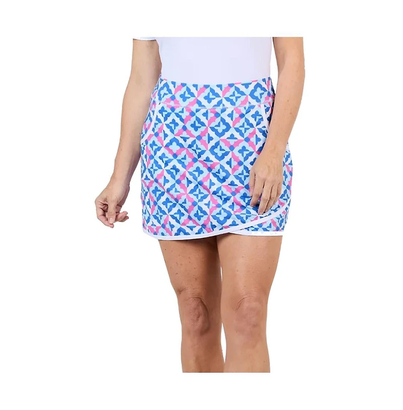 Sofibella Golf Colors 16 Inch Euonimo Womens Skort