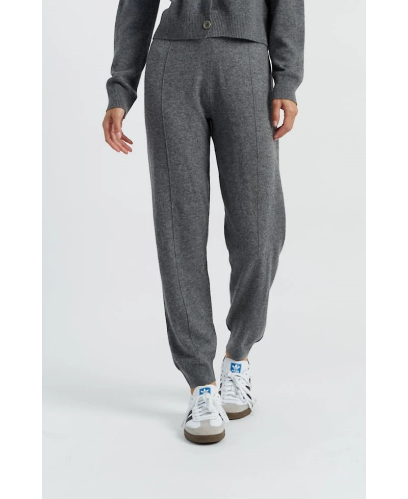 Chinti & Parker Women's Wool Cashmere Cuffed Joggers