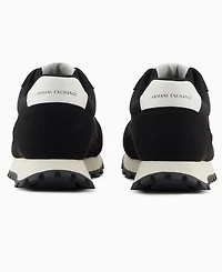A|X Armani Exchange Men's Logo Mesh Sneakers