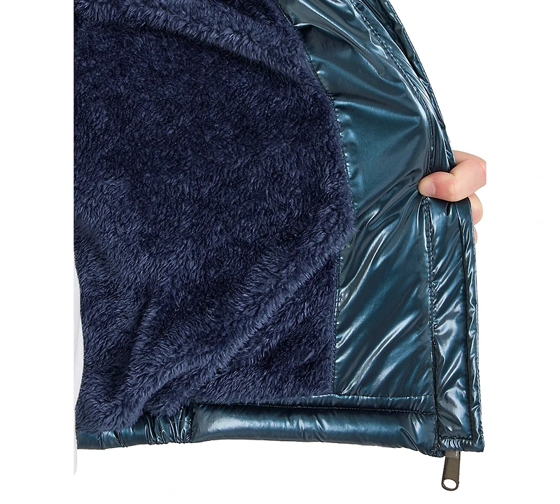 Sam Edelman Big Girls Shimmer Puffer Jacket