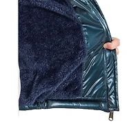 Sam Edelman Big Girls Shimmer Puffer Jacket