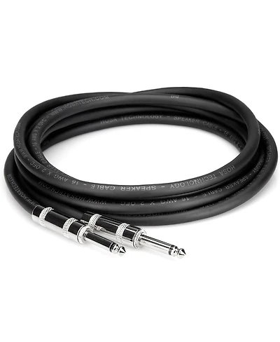 Hosa Technology Skj-600 Series 1/4" Ts Male to 1/4" Ts Male Speaker Cable, 20'