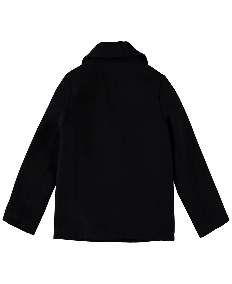 S Rothschild & Co Big Boys Double-Breasted Peacoat