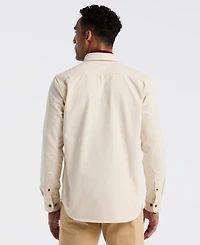 Original Penguin Men's Long Sleeve Garment Dyed Solid Shirt