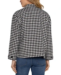Liverpool Los Angeles Petite Boxy Notch Collar Shacket
