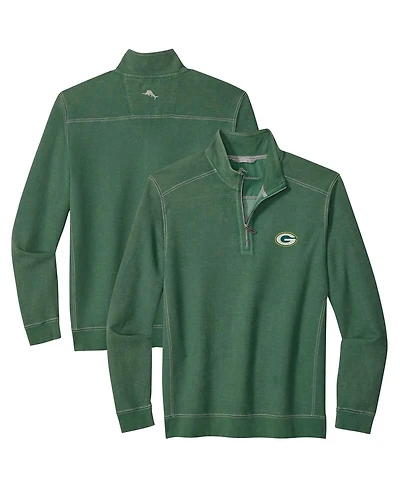 Tommy Bahama Men's Green Bay Packers Sport Tobago Half-Zip Jacket