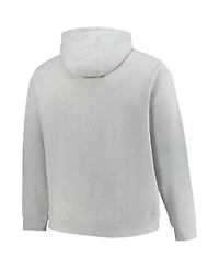 Fanatics Men's Heather Gray Cleveland Browns Big T the Field Pullover Hoodie