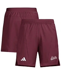 Adidas Men's Maroon Mississippi State Bulldogs Program Woven Training Shorts