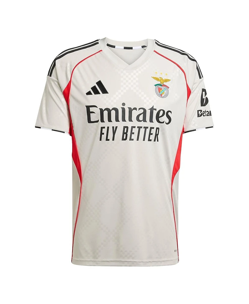 Adidas Men's Gray Benfica 2025/26 Away Replica Jersey