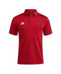Adidas Men's Red Texas Tech Raiders Ultimate 365 Polo Shirt