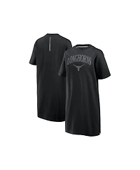 Fanatics Women's Black Texas Longhorns Elements Go Tri-Blend T-Shirt Dress