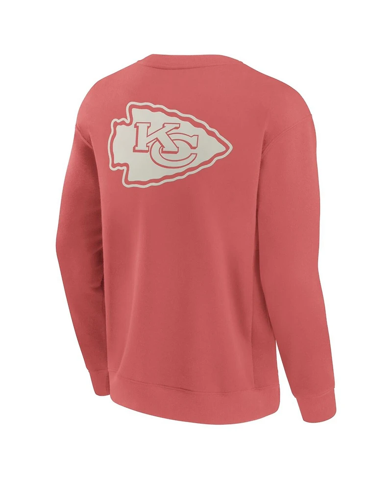 Fanatics Men's Red Kansas City Chiefs Elements Future Ground Lettering Pullover Sweatshirt
