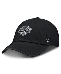 Fanatics Men's Black Los Angeles Kings Primary Logo Adjustable Hat