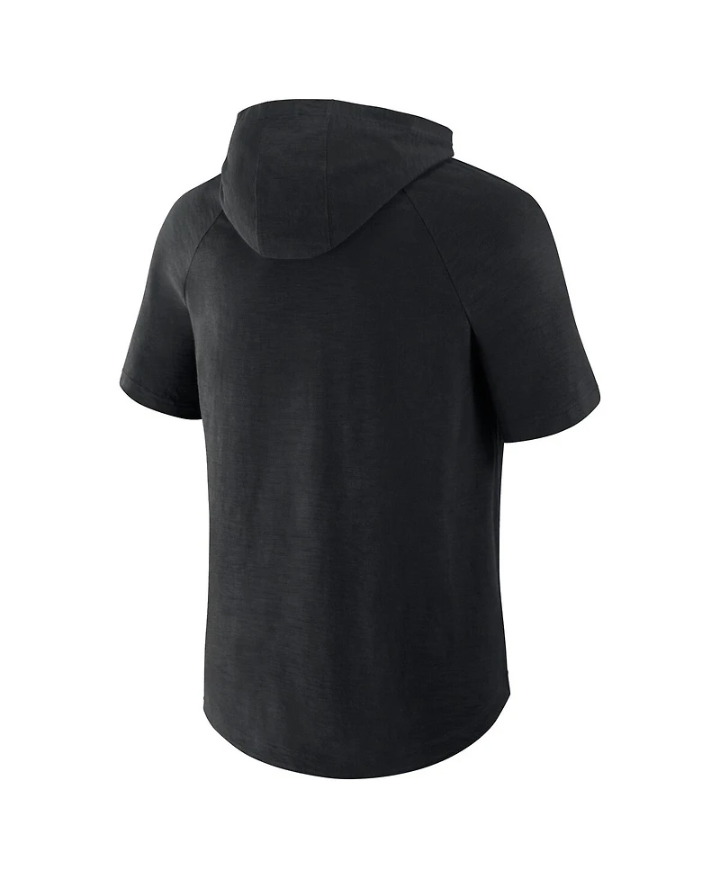 Fanatics Men's Black Orlando Magic Pass Legend Raglan Hoodie T-Shirt