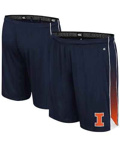 Colosseum Men's Navy Illinois Fighting Illini Online Shorts