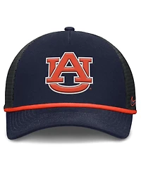 Nike Men's Navy Auburn Tigers Rise Primetime Trucker Adjustable Hat