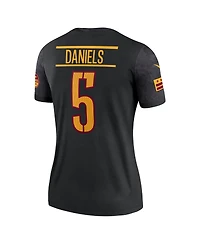 Nike Women's Jayden Daniels Black Washington Commanders Legend Player Performance Top