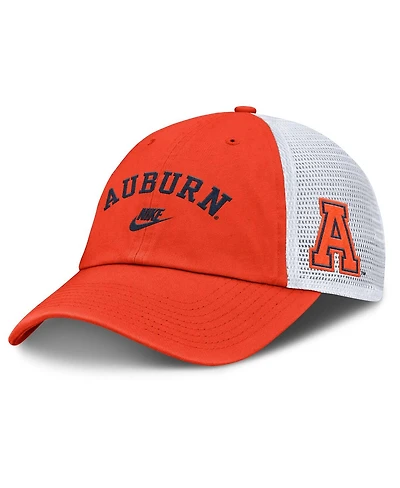 Nike Men's Orange/White Auburn Tigers 2025 Sideline Campus Pro Local Snapback Hat