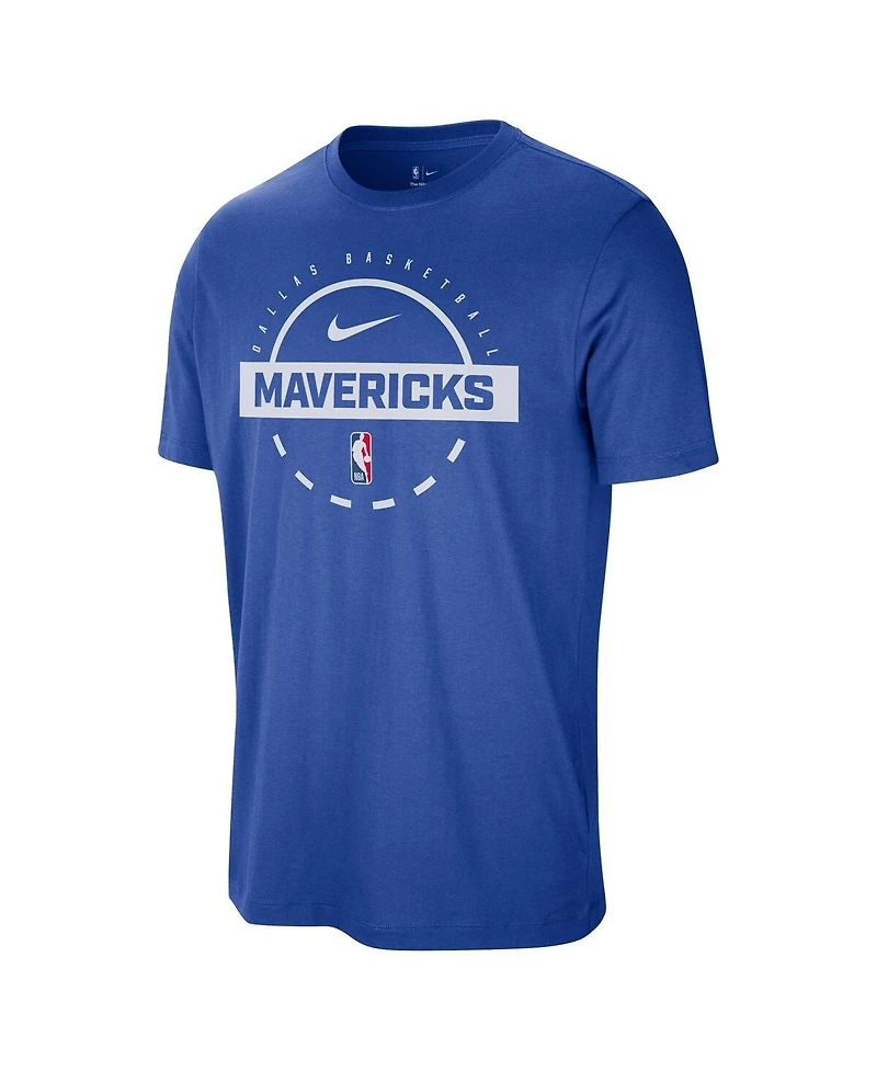 Nike Men's Royal Dallas Mavericks Authentic Practice T-Shirt