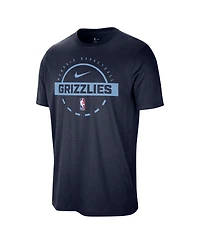 Nike Men's Navy Memphis Grizzlies Authentic Practice T-Shirt