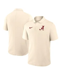 Nike Men's Tan Alabama Crimson Tide Primary Logo Victory Performance Polo Shirt