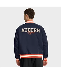 Nike Men's Navy Auburn Tigers Legacy Full-Snap Bomber Jacket