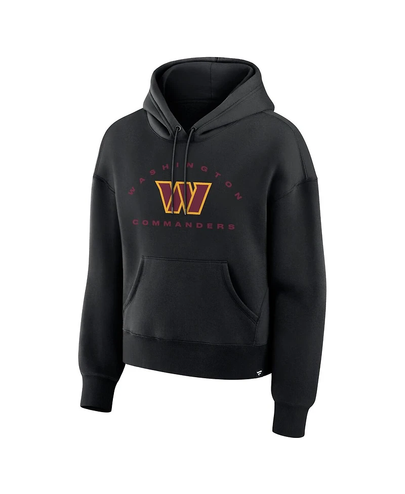 Fanatics Women's Black Washington Commanders Eligible Receiver Legacy Pullover Hoodie