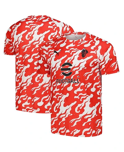 Puma Men's Red Ac Milan 2025/26 Pre-Match dryCell Training Jersey