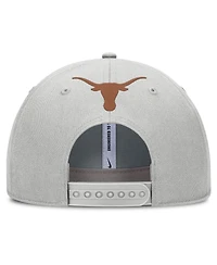 Nike Men's Gray Texas Longhorns 2025 Sideline Dust Pinched Rise Adjustable Hat