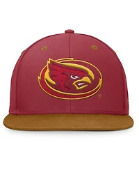 Fanatics Men's Cardinal/Brown Iowa State Cyclones NoBo Fitted Hat