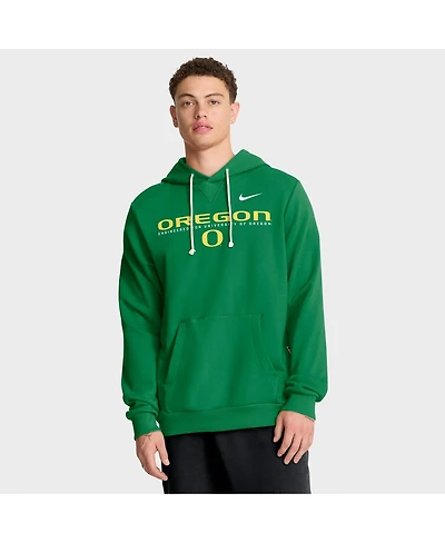 Nike Men's Green Oregon Ducks 2025 Sideline Standard Issue Dri-fit Hoodie