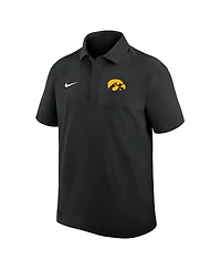 Nike Men's Black Iowa Hawkeyes 2025 Coaches Sideline Polo Shirt