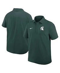 Nike Men's Green Michigan State Spartans 2025 Coaches Sideline Polo Shirt