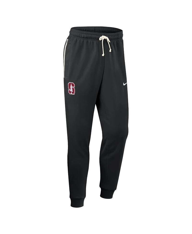 Nike Men's Black Stanford Cardinal 2025 Sideline Standard Issue Dri-fit Taper Pants