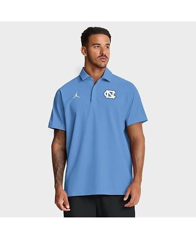Jordan Men's Carolina Blue North Tar Heels 2025 Coaches Sideline Polo Shirt