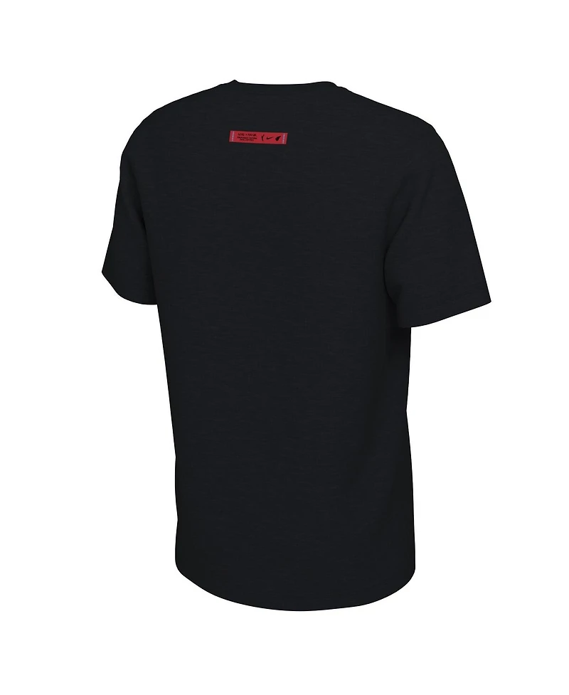 Nike Men's and Women's Black Indiana Fever Rebel Edition Collection Oversized T-Shirt