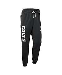 Nike Men's Black Indianapolis Colts Sideline Standard Issue Ground Game Dri-fit Taper Pants