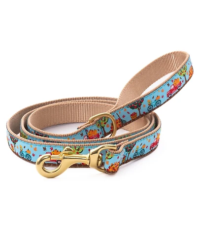 Up Country Purple Gingham Dog Lead