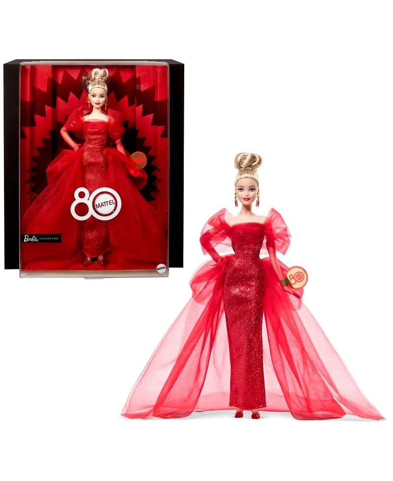 Barbie Mattel 80th Anniversary Barbie Doll- Malibu